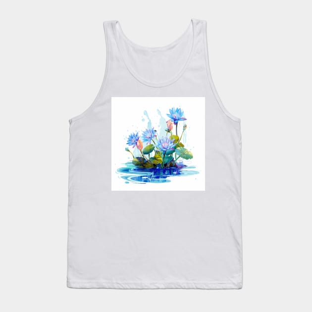 water flowers Tank Top by Riverside-Moon